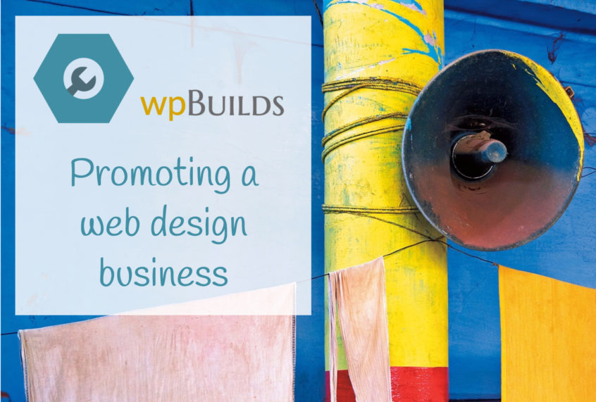Promoting a web design business